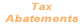 Tax Abatements